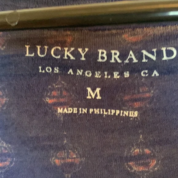 Lucky Brand High Low Boho Graphic T-shirt - Picture 4 of 10